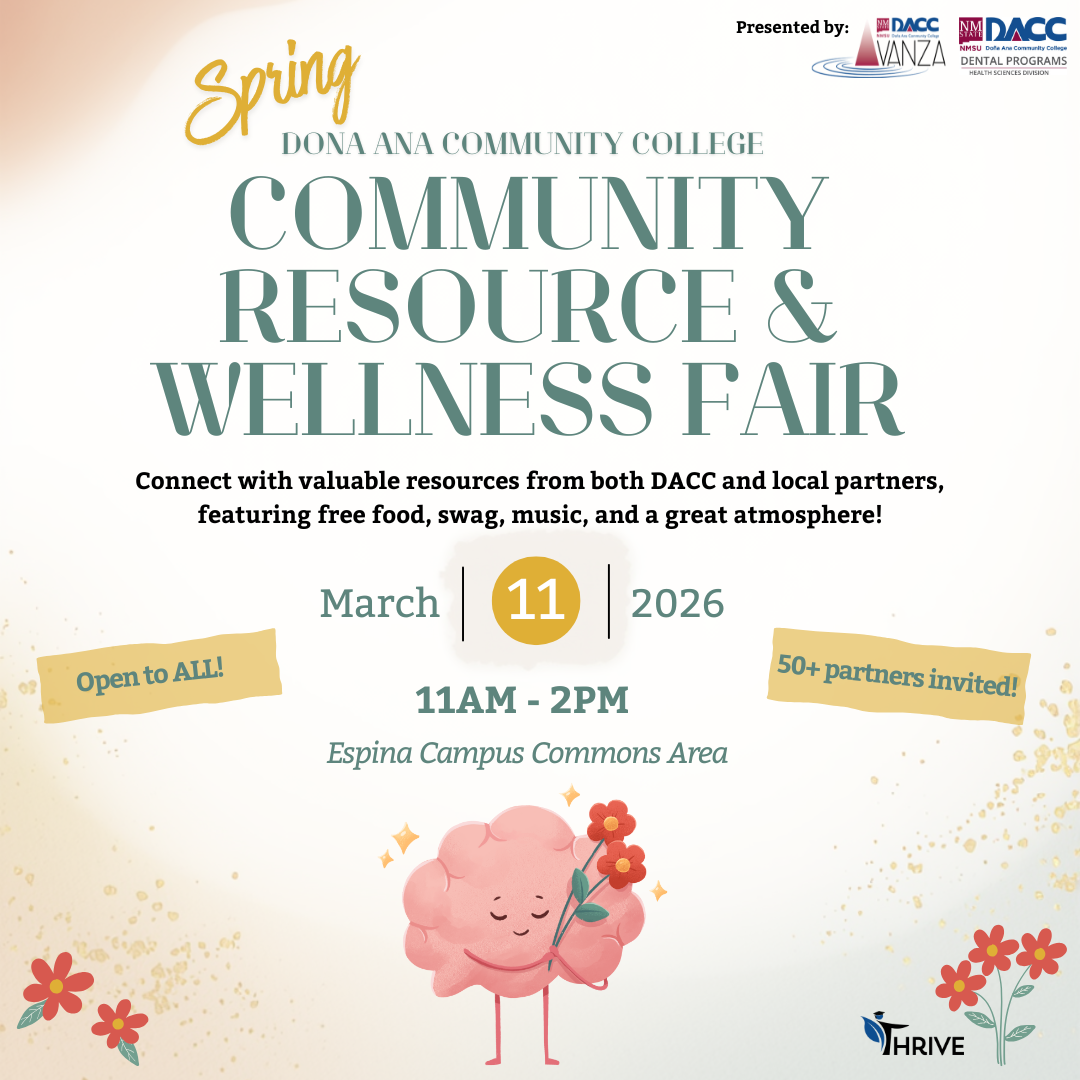 Espina Resource Fair Flyer